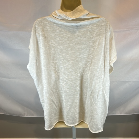 Eileen Fisher White Washable Linen Blend Shirt L NWOT - Picture 4 of 6